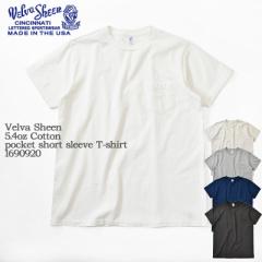 yKizymade in U.S.AzVelva Sheen xoV[ 5.4oz Cotton pocket short sleeve T-shirt 1690920-1P@Rbg |Pbgt