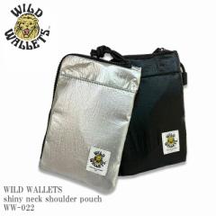 WILD WALLETS ChEHbg shiny neck shoulder pouch WW-022 VCj[ lbN V_[|[` obO  ubN Vo[