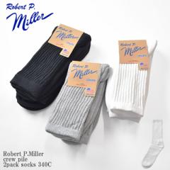 y25cm`28cmzRobert P.Miller ~[ crew pile 2pack socks 340C č AJ N[ pC 2g \bNX Y fB[