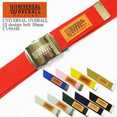 UNIVERSAL OVERALL jo[T I[o[I[ GI design belt 30mm UV0846I K`x GI fUC xg JWA Y fB