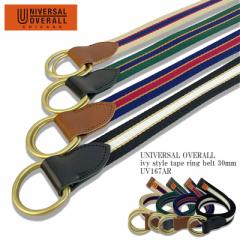 UNIVERSAL OVERALL jo[T I[o[I[ ivy style tape ring belt 30mm UV167AR gbh ACr[ X^C O xg J