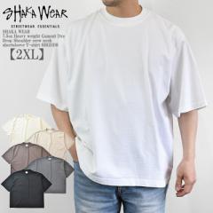 y2XLzSHAKA WEAR VJEFA 7.5oz Heavy weight Gament Dye Drop Shoulder crew neck shortsleeve T-shirt SHGDDS 7.5IX K[