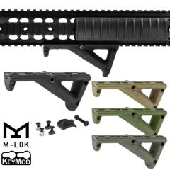 M-STYLE 20mm���[��/M-LOK/Keymod�p �A���O���t�H�A�O���b�v BK/TAN