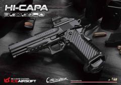 ICS Hi-Capa CHALLENGER Plastic Ver.BK �K�X�u���[�o�b�N�K���n�C�L���p �`�������W���[