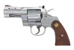 ^iJ fK RgpC\ Colt Python .357Magnum 3inch gR-modelh Stainless Finish