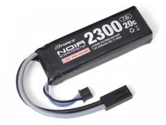 G FORCE�̎����㍂�d��LI-HV Noir Snipe Master Li-Po 7.6V 2300mAh 20C �~�jS�o�b�e���[�݊��^�C�v 