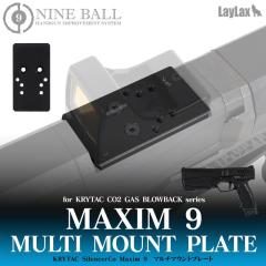 KRYTAC SilencerCo Maxim9 �}���`�}�E���g�v���[�g�@�}�L�V���i�C��