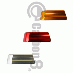 Carbon8 SHADOW2��p �A���~�j�E�� �}�O�o���p�[ RED/ORANGE/SILVER