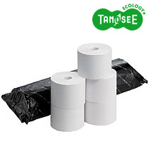 クリエイティア TANOSEE FSC認証感熱レジロール紙 58×80mm 巻長63m 中