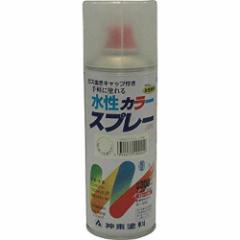 COMOLIFE コモライフ シントー 水性カラースプレー ホワイト 300ML 29030.3