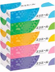 大王製紙 エリエール ティッシュ360枚(180組)5箱 ×12パック まとめ買い 送料無料