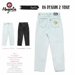 MAGENTA }[^ fj {g XP{[ SP23 OG DENIM 2TONE ULTRAWASHED DENIM DISTRESSED BLACK DENIM Xg[g XP[g{[h 