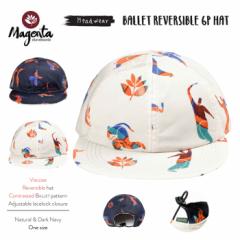 MAGENTA }[^ Lbv Xq XP{[o[Vu SU23 BALLET REVERSIBLE 6P HAT NATURAL&DARK NAVY Xg[g XP[g{[h