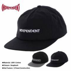 INDEPENDENT CfByfg Lbv Xq XP{[ B/C GROUNDWORK SNAPBACK 23SM BLACK CHA-BLK SKATE Xg[g CAP t@bV