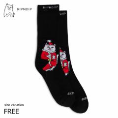 RIPNDIP Load Santa Socks Black bvfBbv C  lR L v[g T^ Y fB[X