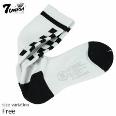 7UNION IPVW-SOX-01 SOCKS WHITE ZujI \bNX C Xg[g