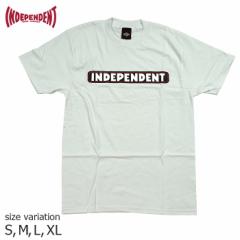 INDEPENDENT S/S-T BAR LOGO 21QS WHITE CfByfg TEE TVc  XP[g{[h XP{[ Xg[g