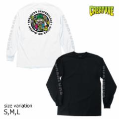 CREATURE L/S KEEPIN EM ROLLIN BLACK WHITE N[`[ OX[u@T TVc @XP{[@XP[g{[h