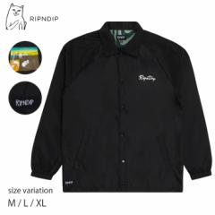 RIPNDIP bvfBbv R[`WPbg AE^[ L Nermali Coaches Jacket Black lR Xg[g