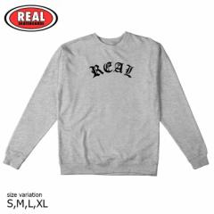 REAL Crew Script GRY.HTHR/BLK A N[lbN XEFbg A XNvg SKATE XP{[ Xg[g