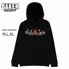 BAKER Throwback From Dead hoodie M L XL BLACK xCJ[ x[J[ XP[g{[h  t[fB[p[J[ vI[o[ Xg[g 