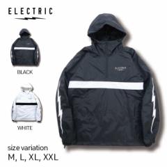 22-23 ELECTRIC ANORAK RAGLAN BLACK WHITE GNgbN AmbN WPbg gbvX vI[o[ Xm[{[h Xm{[ Y