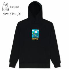 RIPNDIP bvfBbv t[fB[ p[J[ vI[o[ XP{[ L ICONFISCATED HOODIE BLACK Y fB[X ˂ Xg[