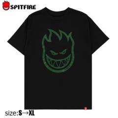 SPITFIRE Xsbgt@CA[ rbOwbh sVc  XP{[ BIGHEAD S/S BLACK/GREEN gbvX XP[g{[h