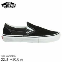 VANS SKATE SLIP-ON BLACK / WHITE @Y oY XP[g Xb| XP{[ Y XPV[ SK8 Xg[g