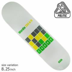 POLITIC Caddo Wordle DECK 8.25 inch |eBbN XP[g{[h fbL XP{[ Xg[g 