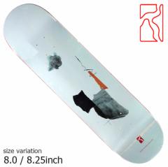 POETIC COLLECTIVE Minimalist DECK 8.0 8.25inchGREY |GeBbN RNeBu XP[g{[h XP{[ fbL XEF[f