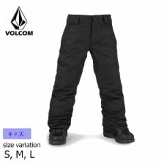 VOLCOM FREAKIN YOUTH SNOW CHINO BLACK HR {R  Xm[EFA Xm[pc `m Xm{[ LbY [X q