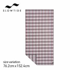 SLOW TIDE 917 PLAID QUICK DRY X[^Ch Quick-Dry BLACK r[` ^I }X|[c T[tB T[t Tbv v[