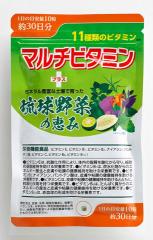 ※【メール便 送料無料】マルチビタミン+琉球野菜の恵み 300粒 ワイス 健康食品