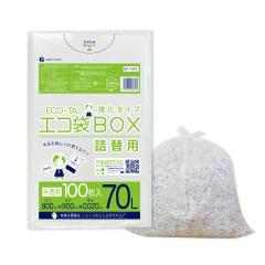 �|���� ���^�C�v�l�֗p 70���b�g�� 80x90cm 0.020mm�� 100�� BX-730Tbara / �S�~�� ���ݑ�