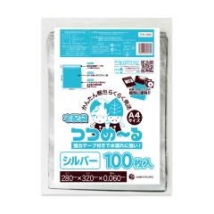 �y�o���̔��z��z�r�j�[���� ��z�� A4�T�C�Y �V���o�[ 100�� ���R280x�^�e320x0.060mm�� THS-2832bara / �|���� �r�j�[���� �e�[�v�t �h