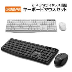 ���C�����X �L�[�{�[�h �}�E�X �Z�b�g �p��z�� �e���L�[�t�� �p���^�O���t �����u���� 2.4GHz ���� USB���V�[�o�[�ڑ� �G���S�m�~�b�N 