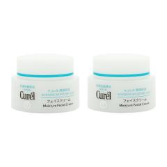 2個セット]Curel キュレル 潤浸保湿フェイスクリーム 40g 花王 保湿