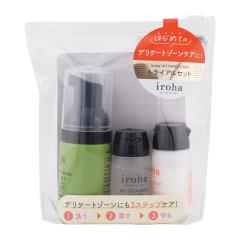 iroha �C���n �C���e�B���[�g�P�A �g���C�A���Z�b�g �A�\�[�v 30mL ���[�V���� 20mL �~���N 20mL �������Z�b�g [�M�t�g���b�s���O�Ή�]