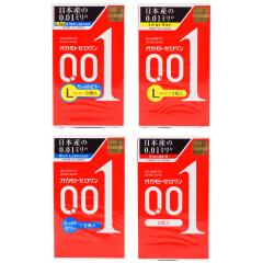 [4��ނ���I�ׂ�]OKAMOTO �I�J���g�R���h�[���Y �[������ 0.01�~�� L�T�C�Y �����Ղ�[���[ 3�R�� �|���E���^��  ���{ ��D��[�M�t�g��