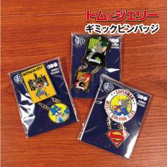 トム＆ジェリー／TOM&JERRY ギミックピンバッジ ワーナーブラザーズ100