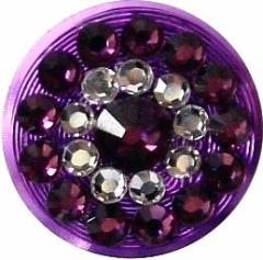 yXtXL[zSwarovski Crystal Ring Home Button AmethstxCrystalyiPhone/iPadpz[{^z