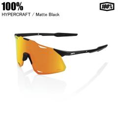100% �����n���h���b�h HYPERCRAFT �n�C�p�[�N���t�g Matte Black HiPER Red 60000-00006 100���T���O���X �싅 �o�C�N