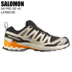 SALOMON �T������ L47882700 XA PRO 3D V9 BLACK/GULL/TURMERIC �T�������X�j�[�J�[ �X�j�[�J�[ �V���[�Y �C �����Y