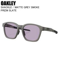 OAKLEY �I�[�N���[ SHACKLE �V���b�N�� MATTE GREY SMOKE PRIZM SLATE OO9507-04 �I�[�N���[�T���O���X �A�W�A���t�B�b�g