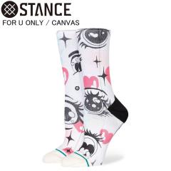 STANCE �X�^���X W555D23FOR FOR U ONLY CANVAS �\�b�N�X �X�^���X�\�b�N�X �X�^���X�C�� ������� �M�t�g �J�W���A��