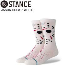 STANCE �X�^���X 545C24JAS JASON CREW WHITE �\�b�N�X �X�^���X�\�b�N�X �X�^���X�C�� ������� �M�t�g �J�W���A��