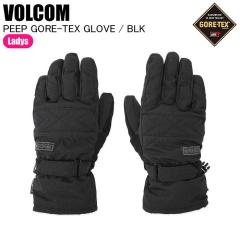 VOLCOM �{���R�� K6852504 PEEP GORE-TEX GLOVE BLK �O���[�u �S�A�e�b�N�X �X�m�[�{�[�h 