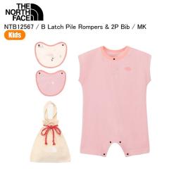 THE NORTH FACE �m�[�X�t�F�C�X NTB12567 B Latch Pile Rompers & 2P Bib MK �����p�[�X �x�r�[�� �r�u �v���[���g �M�t�g