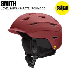 SMITH �X�~�X LEVEL MIPS ���x�� Matte Ironwood 010271476 �X�L�[ �X�m�[�{�[�h �w�����b�g SMITH�w�����b�g �~�b�v�X